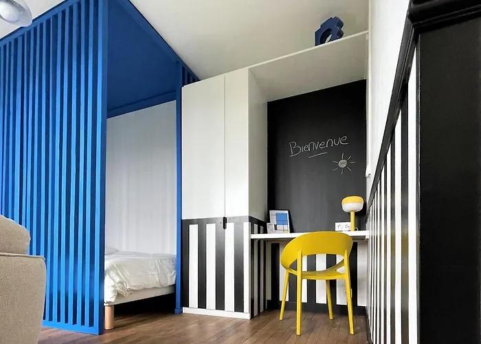 Apartman Le Mondrian - Vue Sur Erdre - Proche Gare-tram