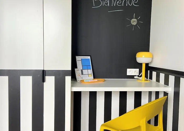 公寓 Le Mondrian - Vue Sur Erdre - Proche Gare-tram 南特