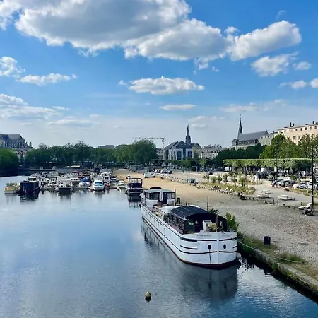Apartmán Le Mondrian - Vue Sur Erdre - Proche Gare-tram Nantes