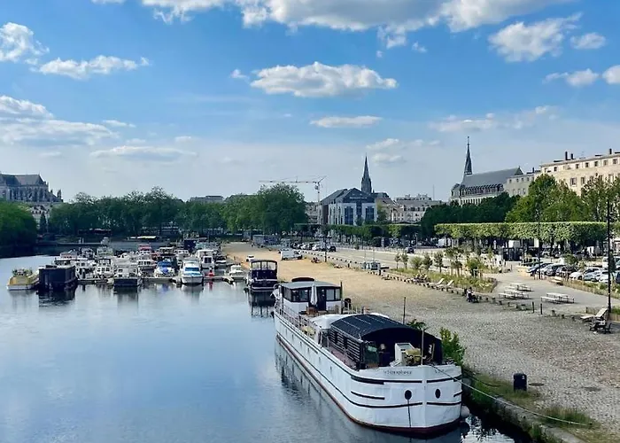 Apartmán Le Mondrian - Vue Sur Erdre - Proche Gare-tram Nantes